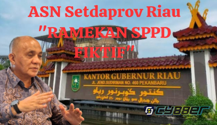 45 Orang ASN Setdaprov Riau Terlibat Kasus SPPD Fiktif, Potensi Rugikan Negara 2.1 M 